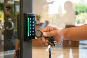 Access.Thin.Close.Up.Green.OPT Access Control, American Safe Inc